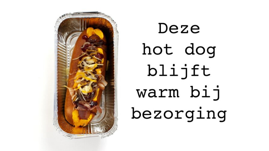 Hoe maak je een hot dog die warm blijft voor bezorging?
