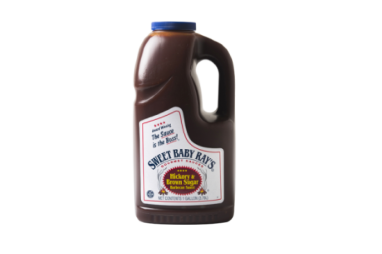 Grote verpakking Sweet baby rays brown hickory bbq saus