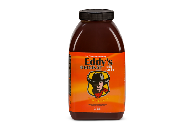 Eddy's Original BBQ sauce Gallon 4x3,75 L