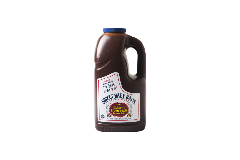 Brown Hickory BBQ Saus van Sweet baby Rays in grote fles voor horeca