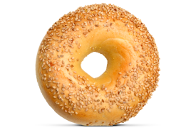 Sesame Bagel Bun 90gr