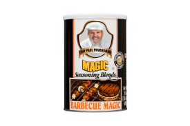 Zwart blik bbq seasoning BBQ Magic