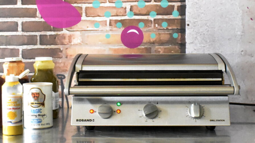 Plaque de cuisson horeca la plus rapide pour hamburgers | LA Streetfood