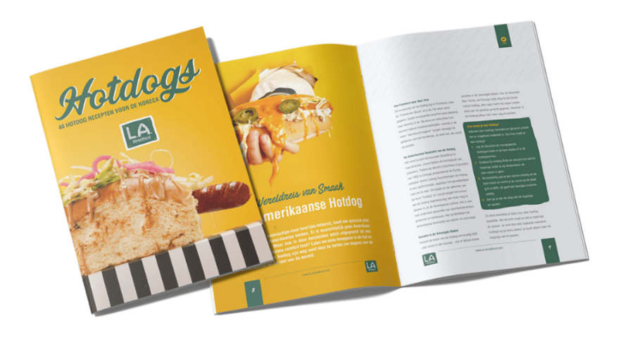 Hotdog Receptenboek voor de Horeca | LA Streetfood