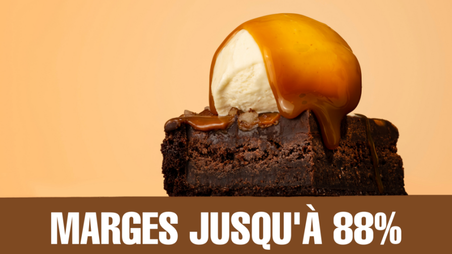 EMBALLEUR DE MARGE RÉELE: Desserts américains de LA Streetfood