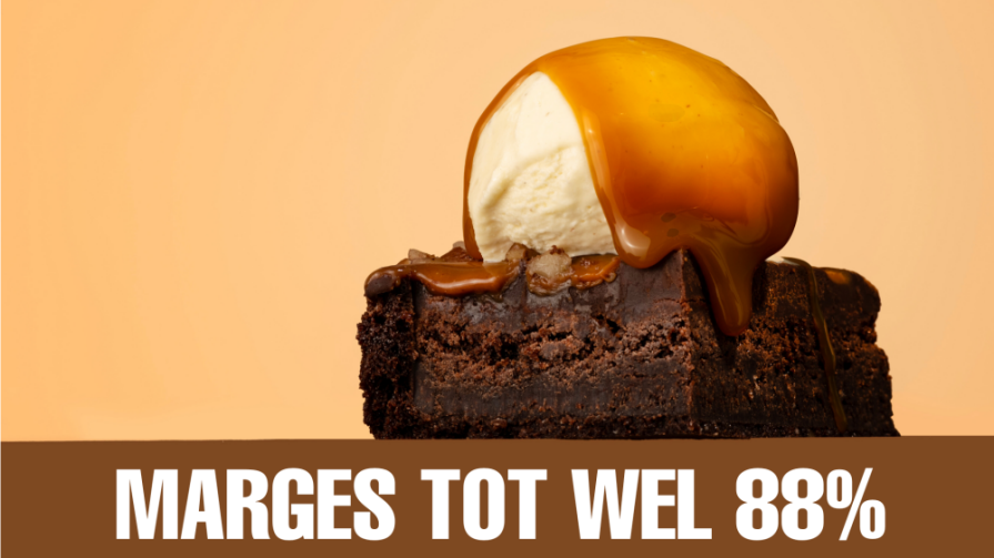 Hoge marge desserts!