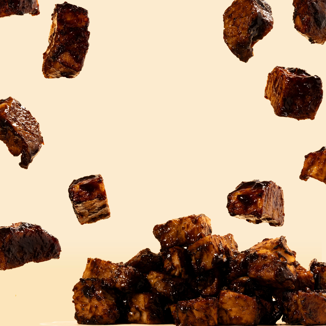 Pork Belly Burnt Ends vliegen | LA Streetfood