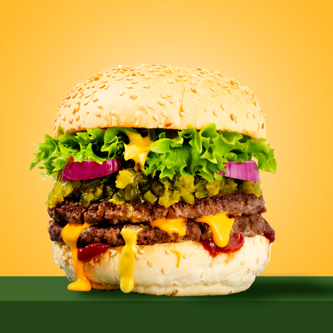 smash burger met pinata kaassaus | LA Streetfood