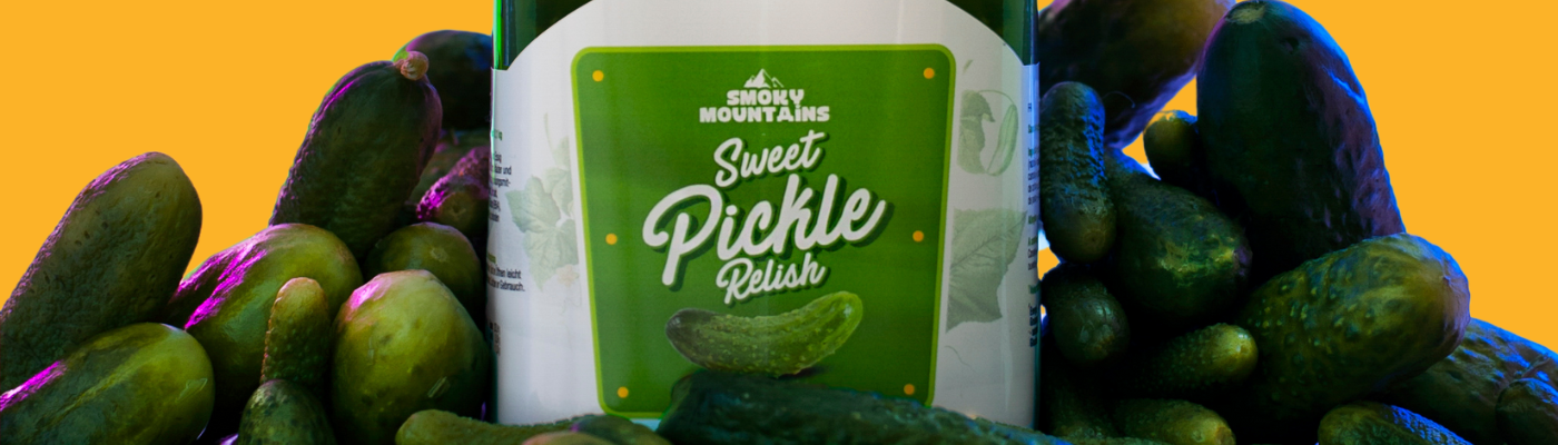 La véritable relish américaine de cornichons aux Pays-Bas | LA Streetfood