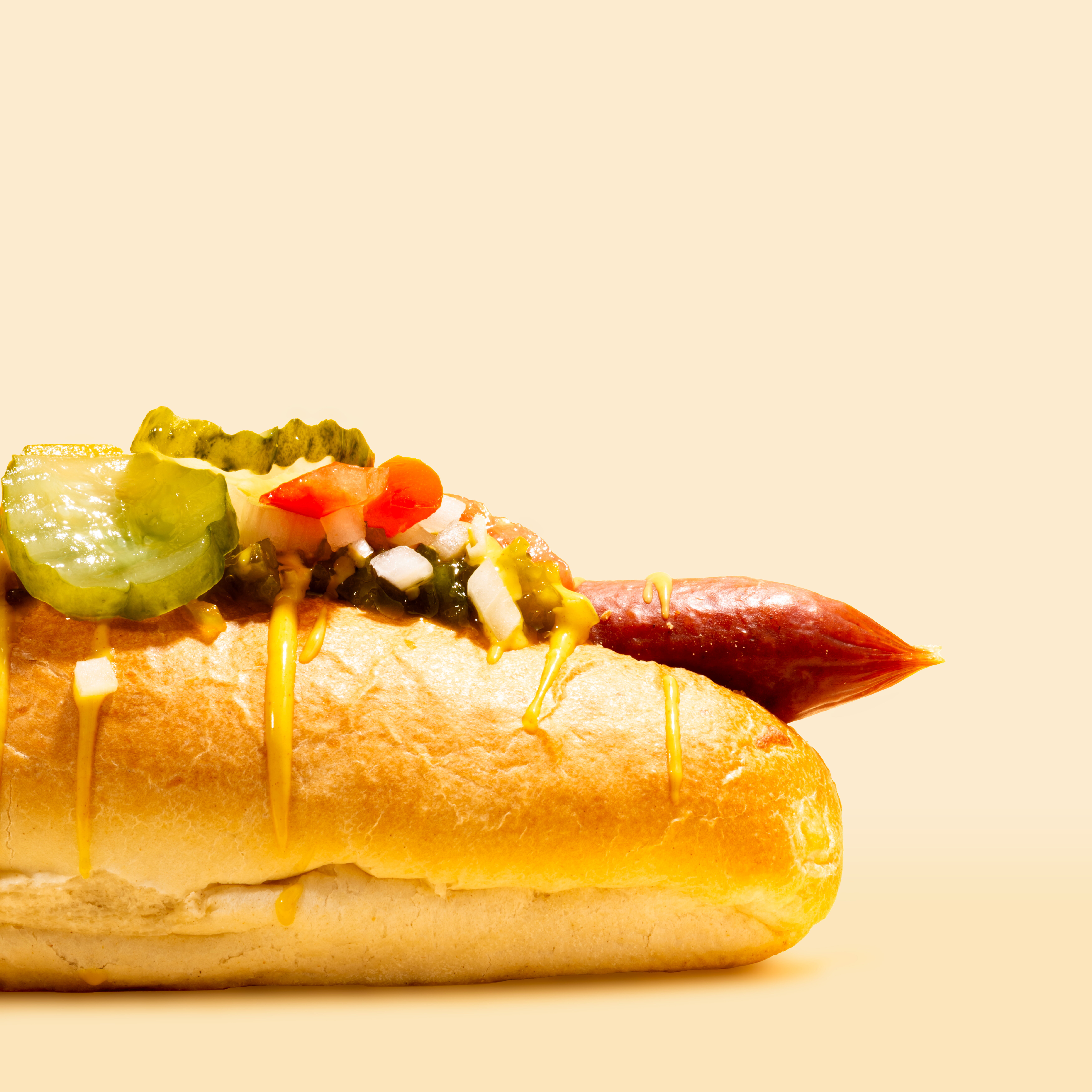 Amerikaanse augurk | American Dill Pickle | LA streetfood