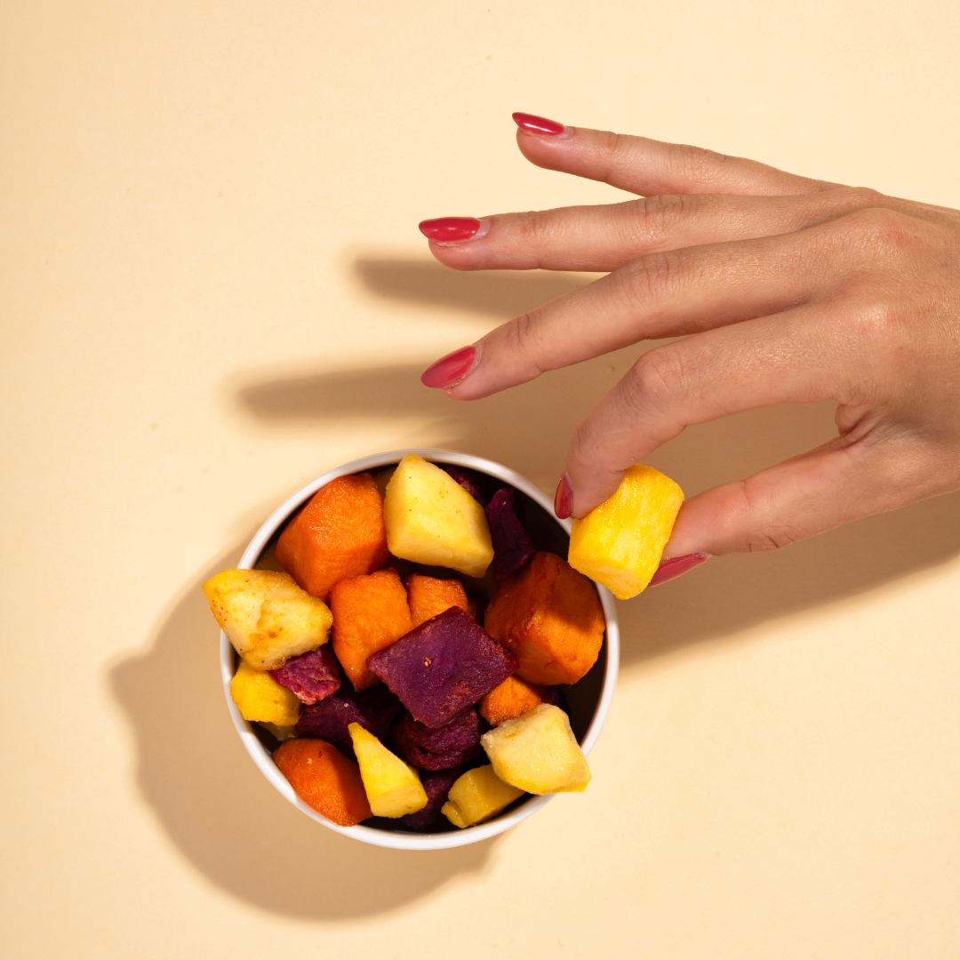 Happy sweet potato chunks | LA Streetfood