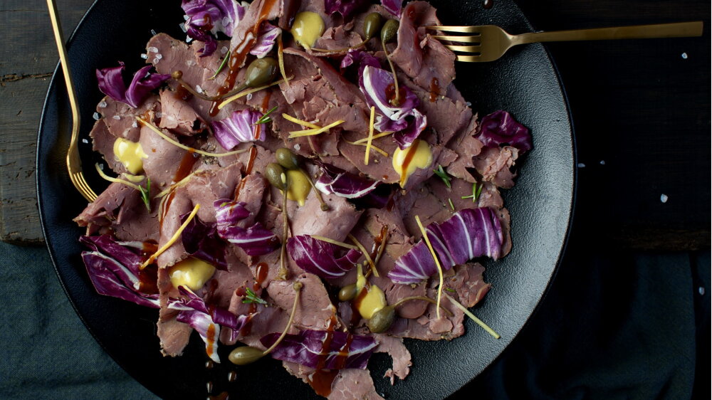 Pastrami Carpaccio | LA Streetfood