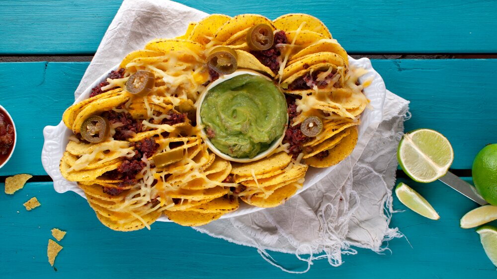 Vegan Nachos met vegan strooikaas | LA Streetfood