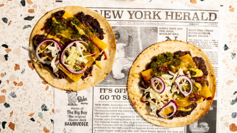 Smashburger Taco Classic American | LA Streetfood