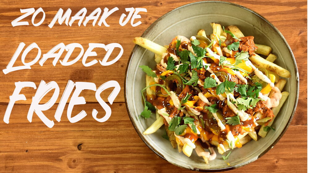 Loaded Fries Chicken Tinga | LA Streetfood