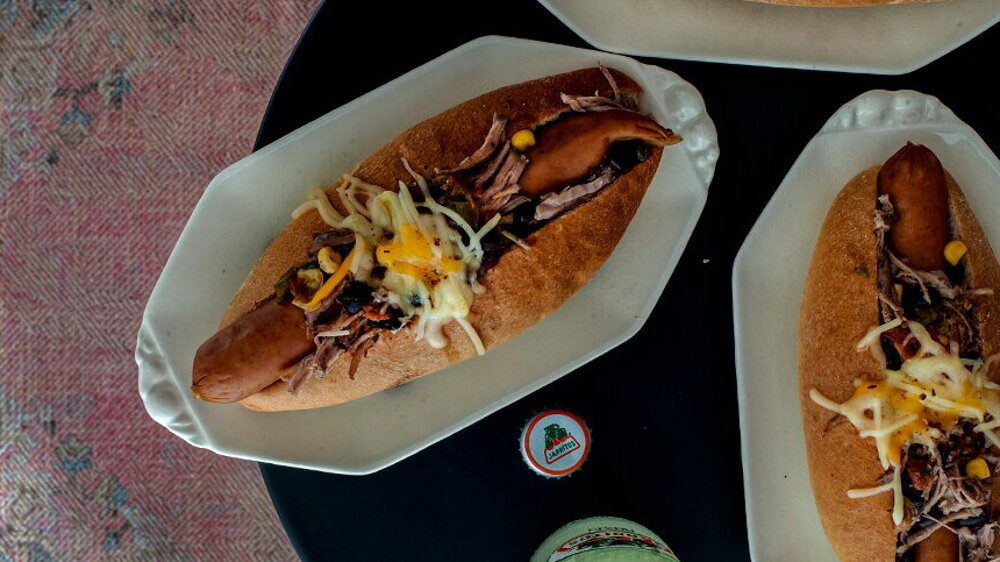 Carnitas Chili Hot Dog | LA Streetfood