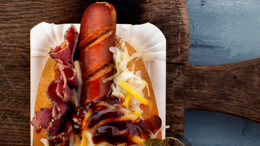 Pastrami Hotdog | LA Streetfood