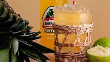 Pineapple Mojito Jarritos Cocktail