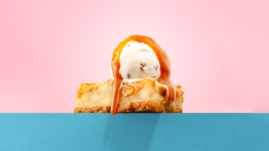 American Apple Pie &agrave; la Mode dessert pour l'industrie de la restauration | LA Streetfood