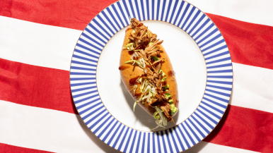 Recept: Barbacoa Torta Sandwich | LA Streetfood