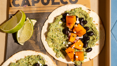 Pepita Black Bean Taco | LA Streetfood