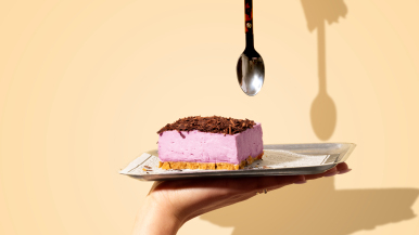 Ube Cheesecake | LA Streetfood