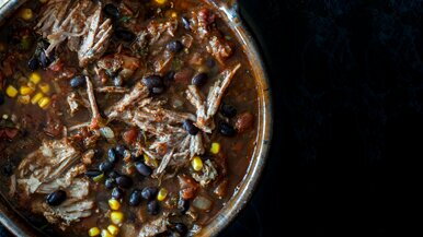 Recept voor Tex Mex Carnitas Chili