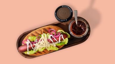 Caesar hotdog recept | LA Streetfood