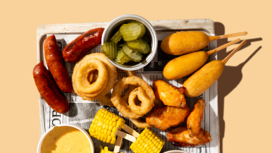 Texas Bbq platter | LA Streetfood