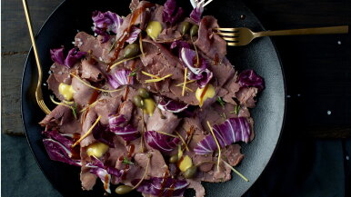 Pastrami Carpaccio | LA Streetfood