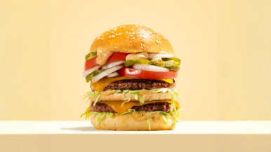 Triple Stack Burger | LA Streetfood