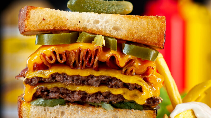Patty Melt Hamburger Tosti | LA Streetfood