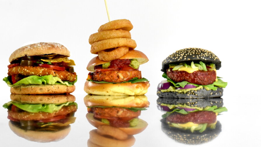 Trois délicieux burgers végétariens | LA Streetfood