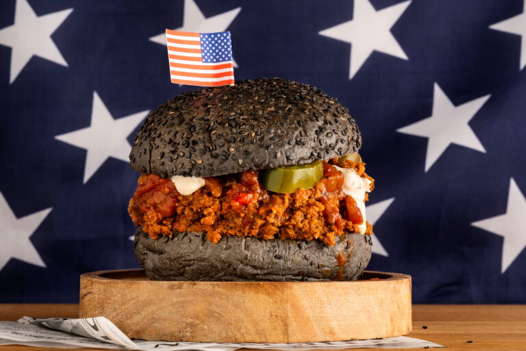 Sloppy Joe Sandwich met taco beef voor horeca | LA Streetfood