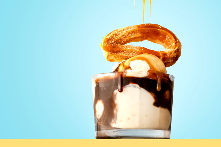 Vanille Churros dessert recept voor horeca | LA Streetfood
