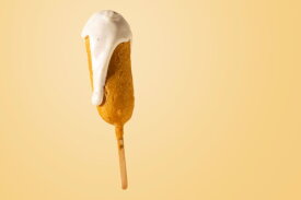 Corn Dog Large Halal met saus | LA Streetfood