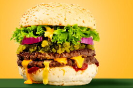 Horeca sesam smashburger broodje | LA Streetfood