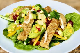 avocado burger in een salade - horeca| LA Streetfood