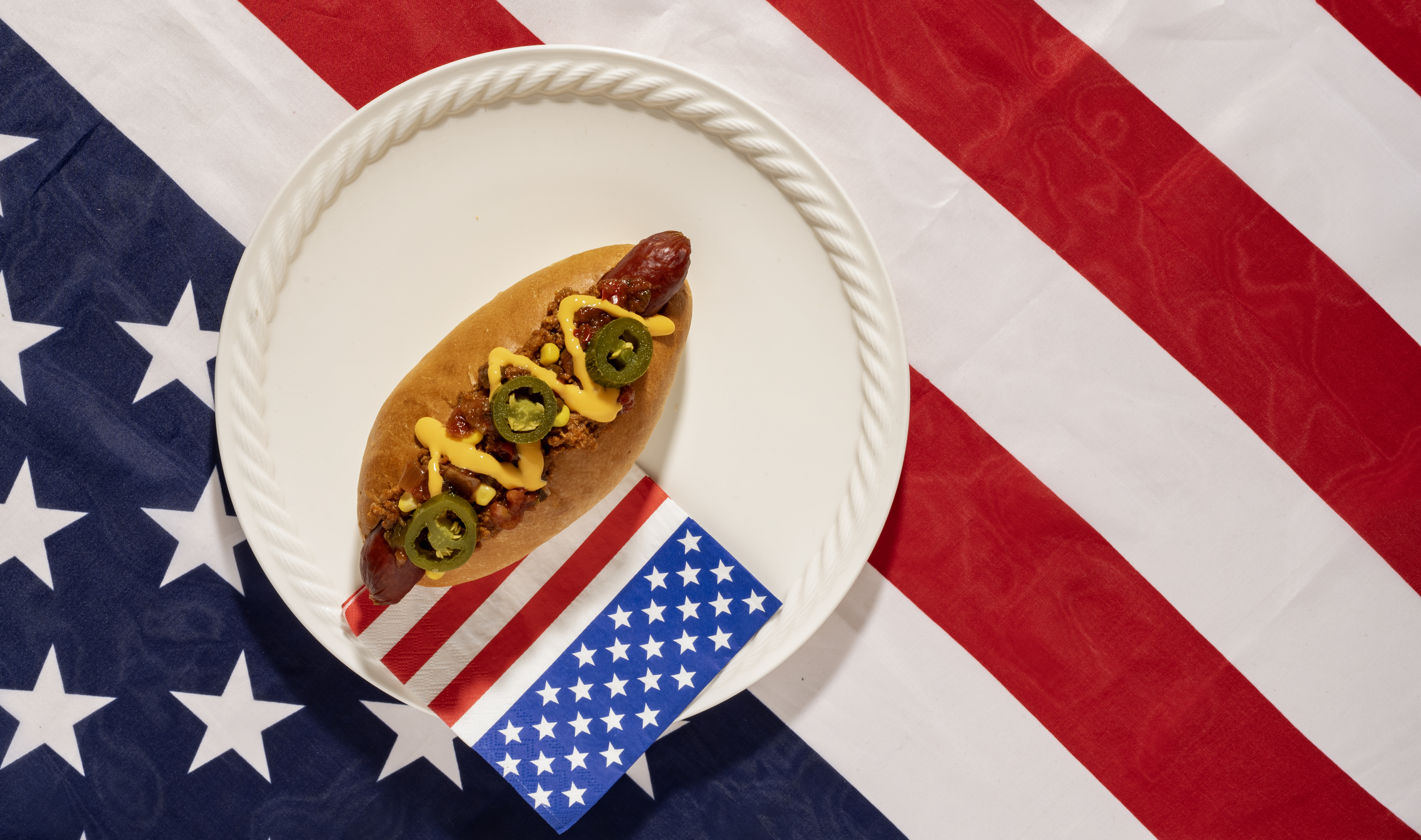 Amerikaanse chilidog voor de horeca