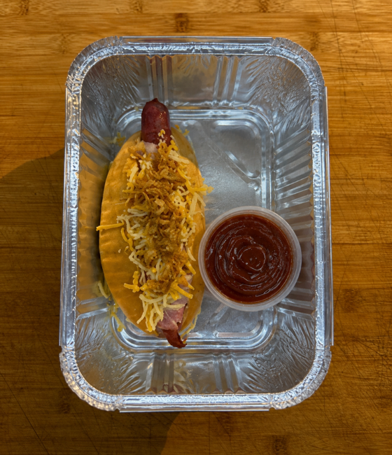 BBQ Bacon Dog