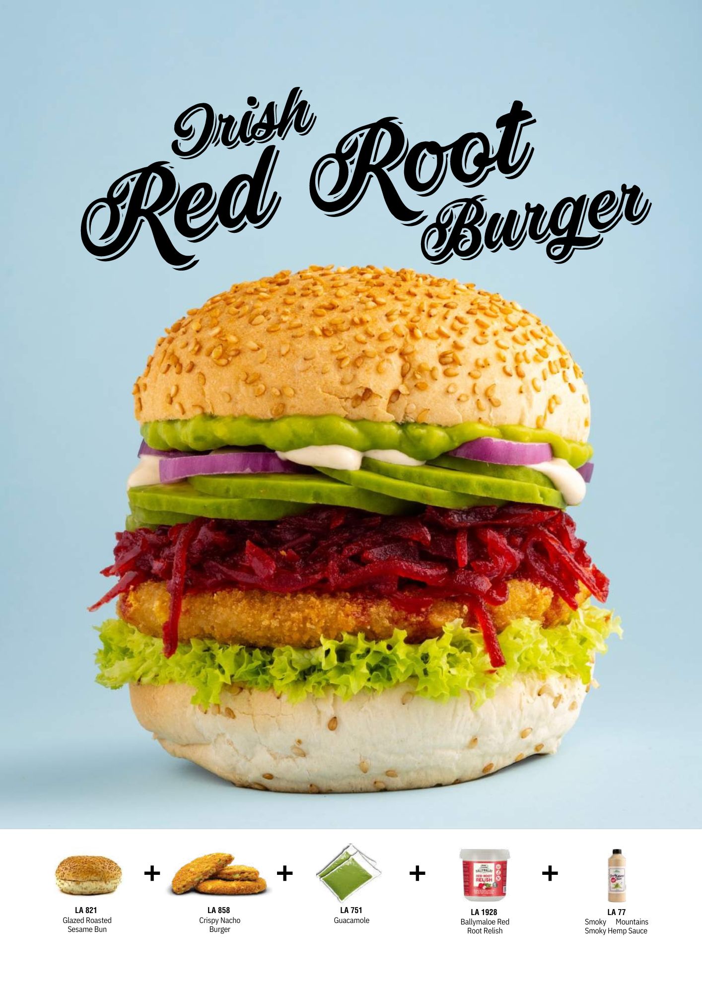 Red Root Burger - LA Streetfood - Ingrediënten