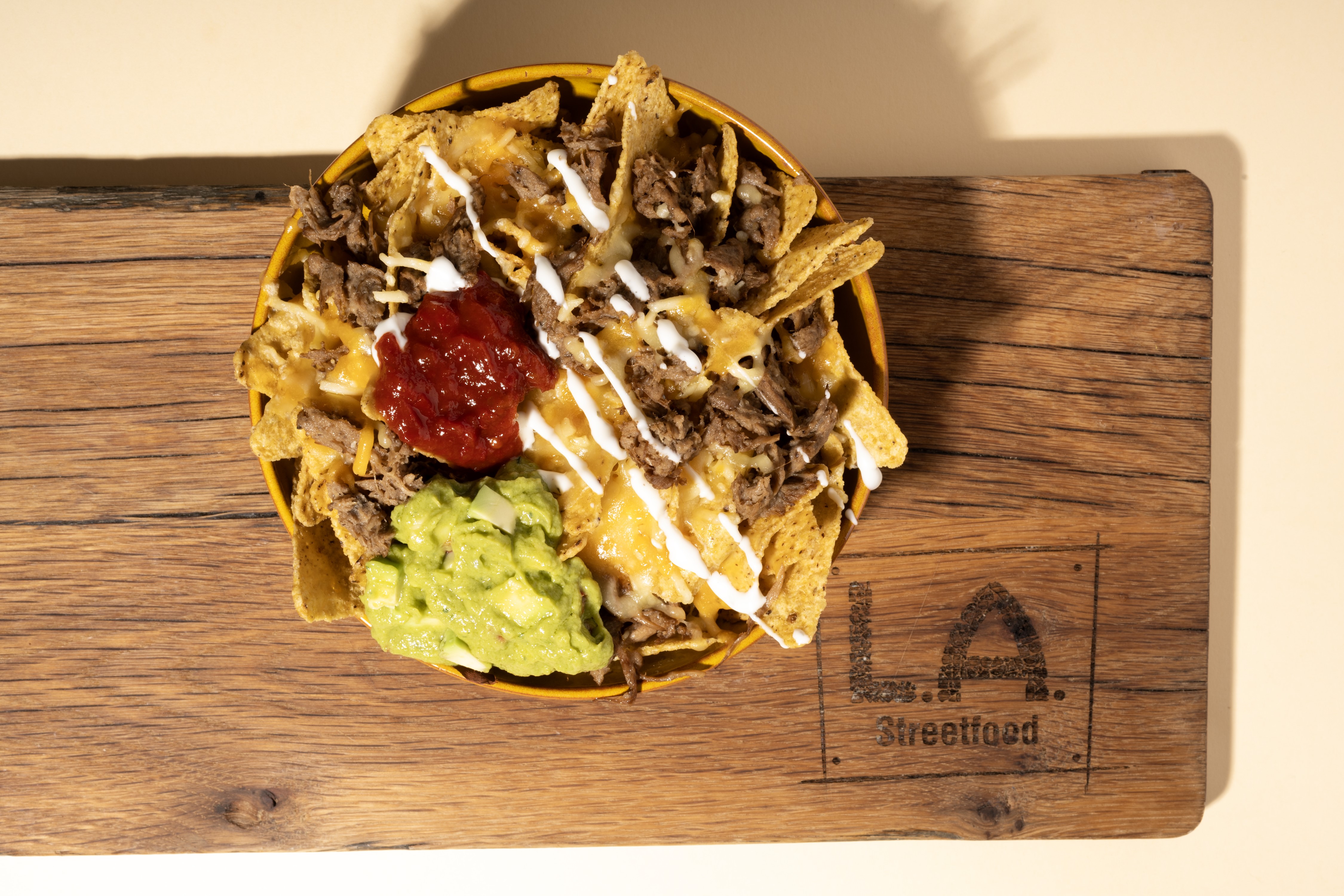 Nachos mit Pulled Shiitake von Fable