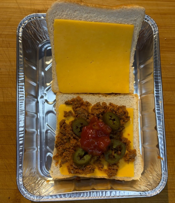 Taco Beef Tosti