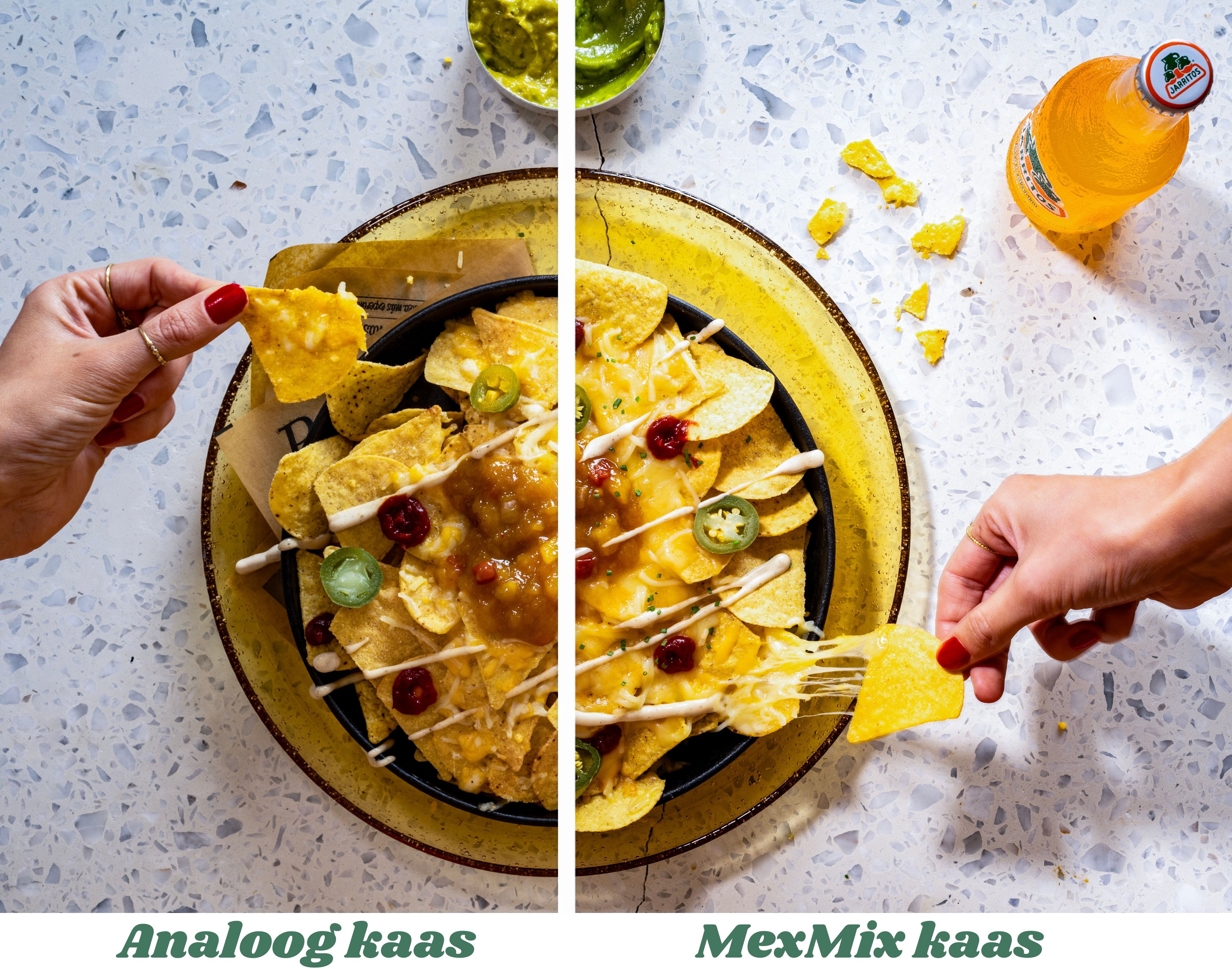 nacho kaas vergelijking