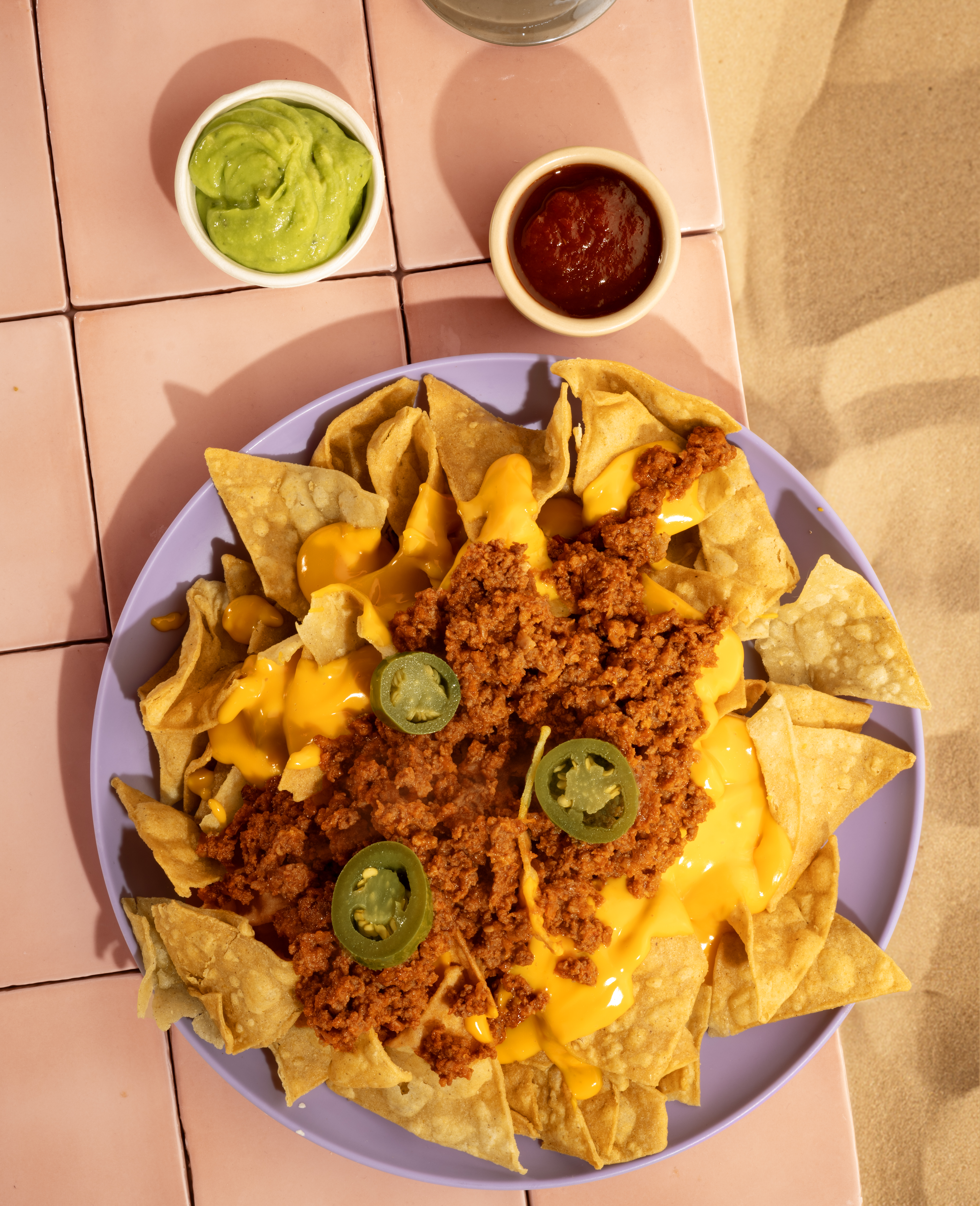 Nachos taco beef horeca
