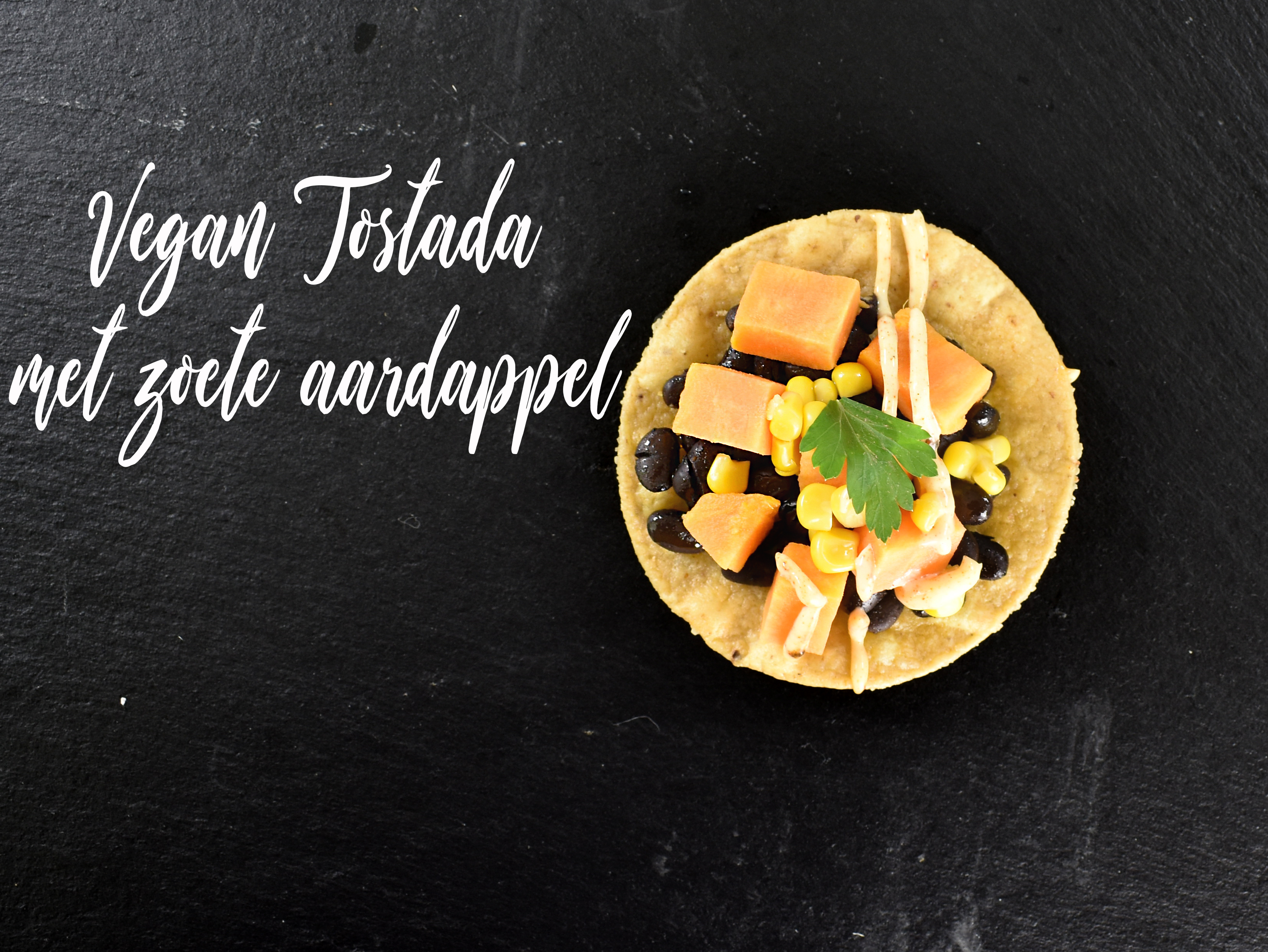 recept vegan tostada voor horeca