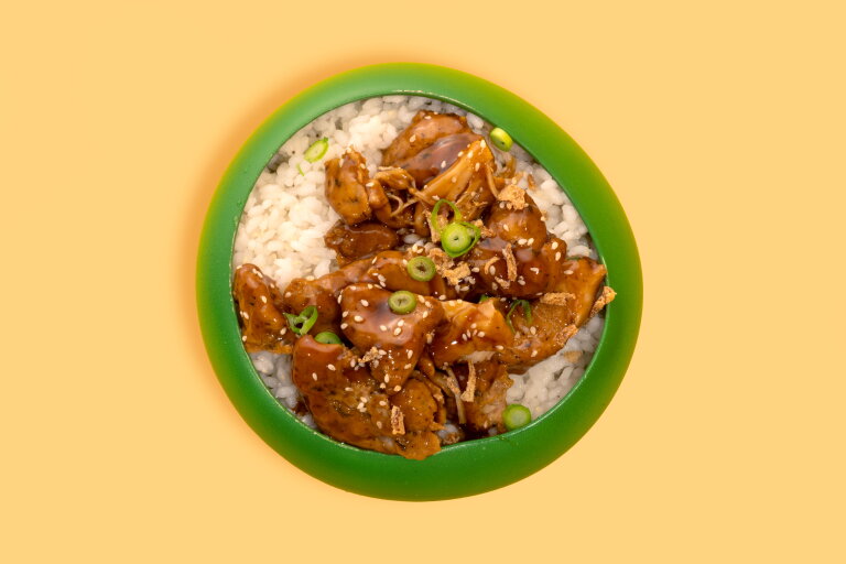 Rice with Rotisserie Chicken | LA Streetfood