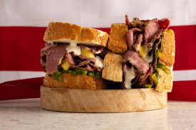 Pastrami sandwich for foodservice | LA Streetfood