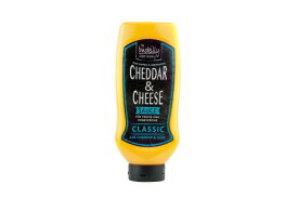 Cheddar cheese sauce squeeze bottle for nacho and burger | LA Streetfood