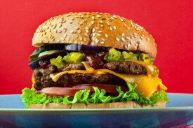 Smash burger with burger sauce | LA Streetfood